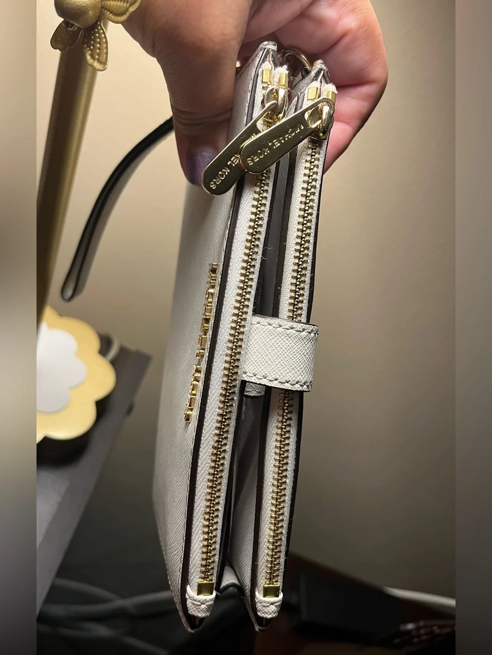 Michael Kors compact white